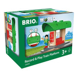 Brio Record & Play Train Platform