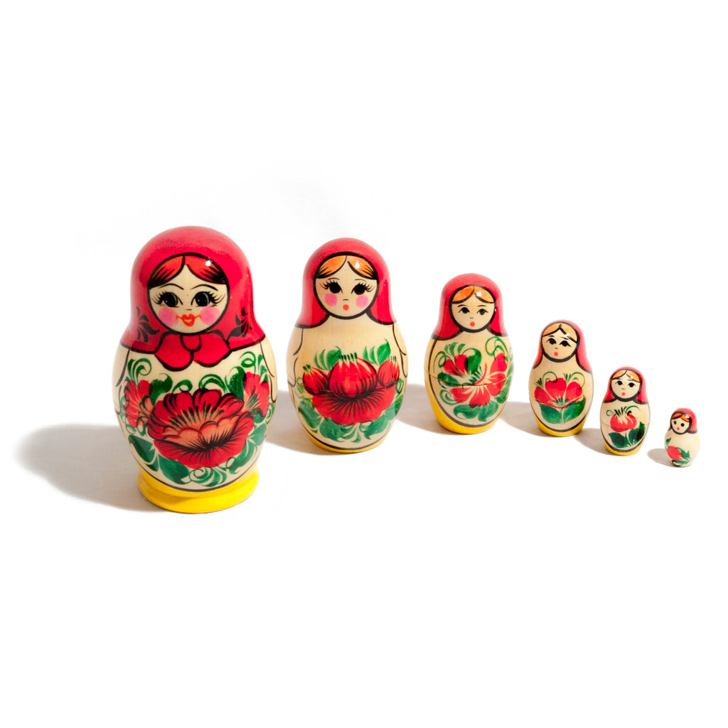 Traditional Babushka Set of 6