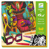 Funny Freaks 3D Colouring Kit