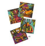 Funny Freaks 3D Colouring Kit