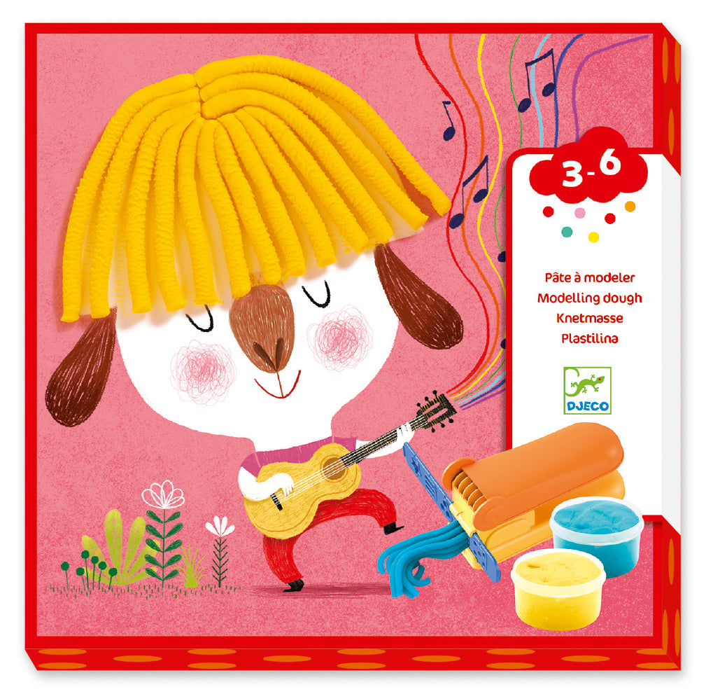 Modelling Dough Hairdressing Kit