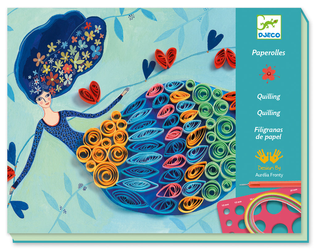 Petticoat Scrolls Quilling Kit