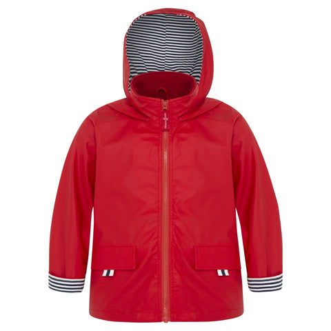 French Soda Red Kids Raincoat