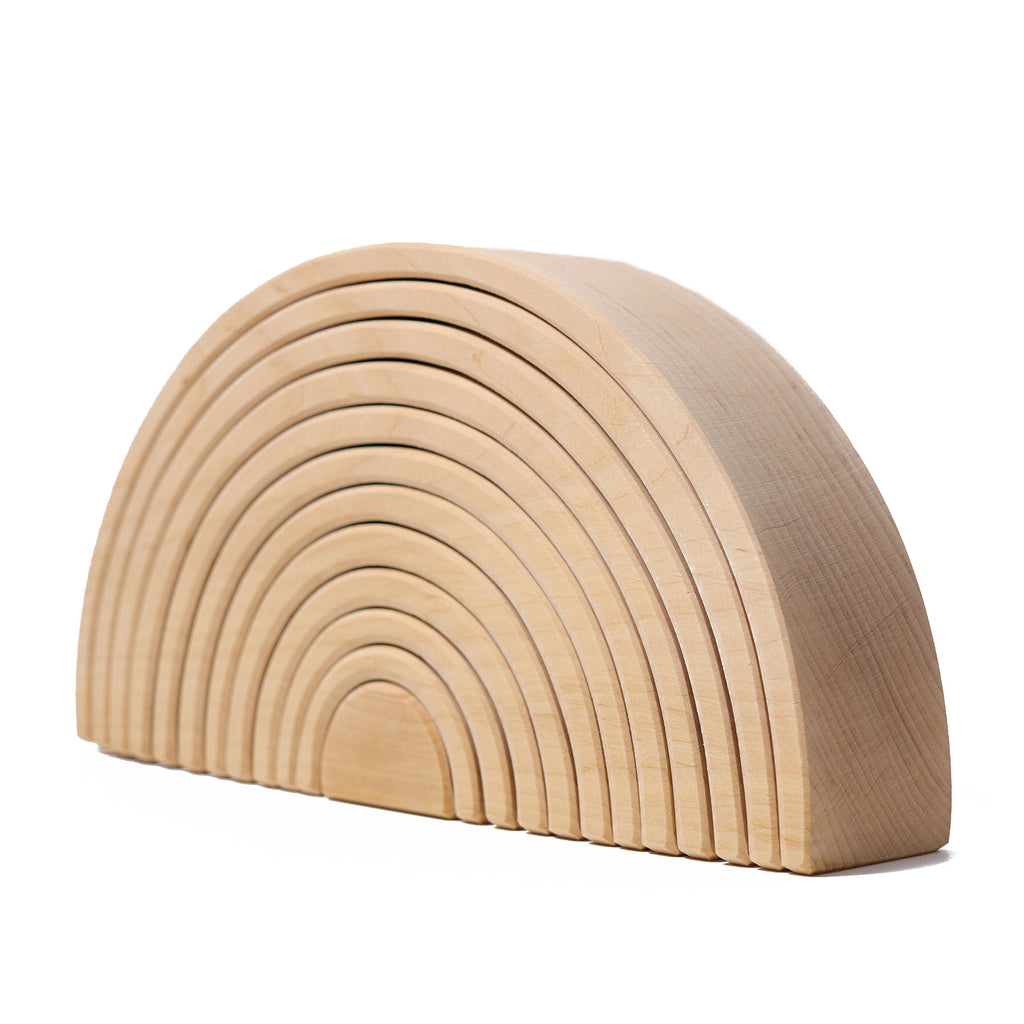 Grimm's Natural Rainbow Stacker Large