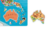 Magnetic World Map Puzzle