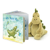 Jellycat Best Dinosaur & Book Set