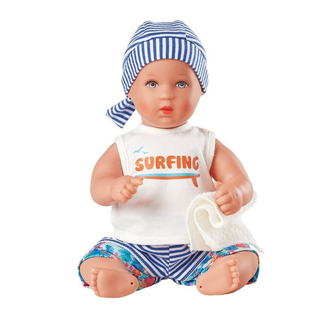 Paddling Finn Bath Baby Doll