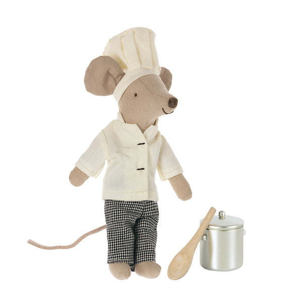 Maileg - Chef Mouse W. Soup Pot And Spoon main image 1