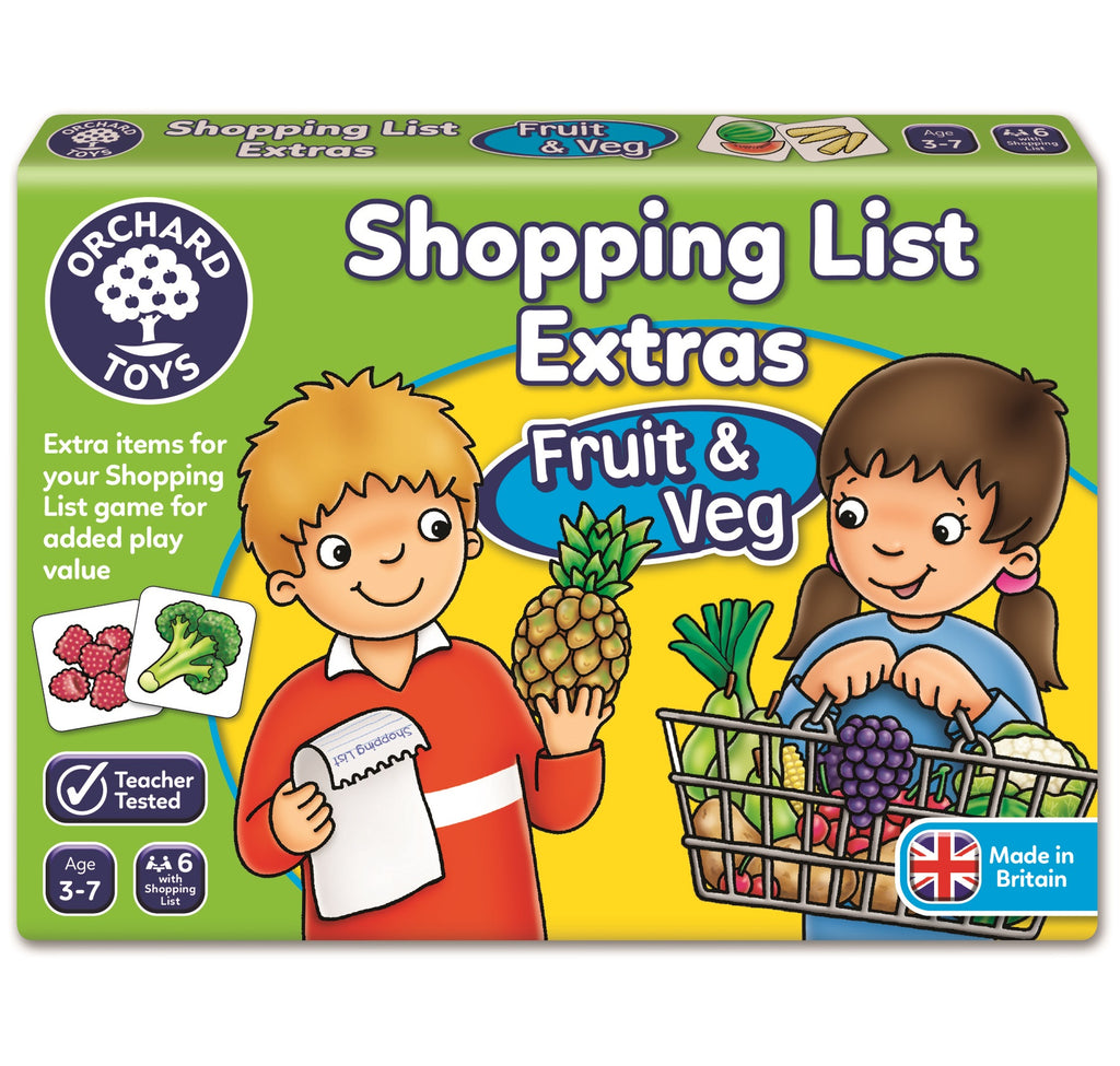 Shopping List Game & Booster Packs