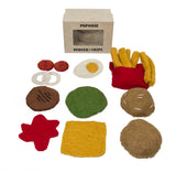 Felt Burger & Chips Set