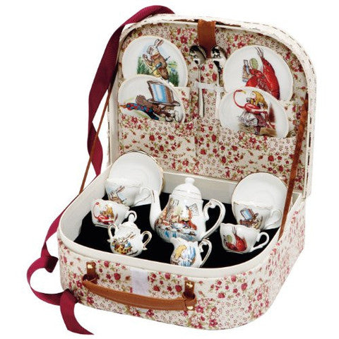 REDUCED - Alice In Wonderland Porcelain Teaset