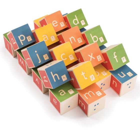 Braille Alphabet Blocks