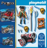 Playmobil Pirate with Cannon
