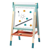 Janod Easel with Magnetic Whiteboard / Blackboard