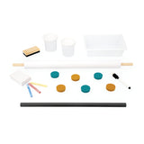 Janod Easel with Magnetic Whiteboard / Blackboard
