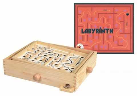 Wooden Labyrinth Maze