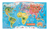 Magnetic World Map Puzzle