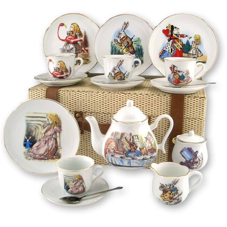 Alice In Wonderland Porcelain Picnic Set