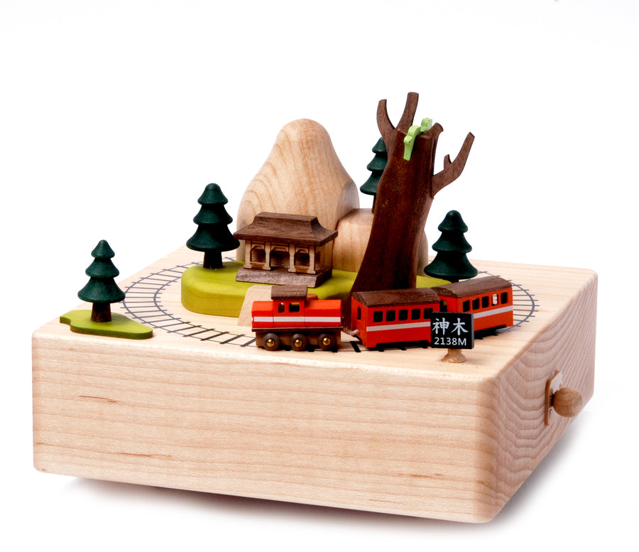 Wooden Music Box Railway