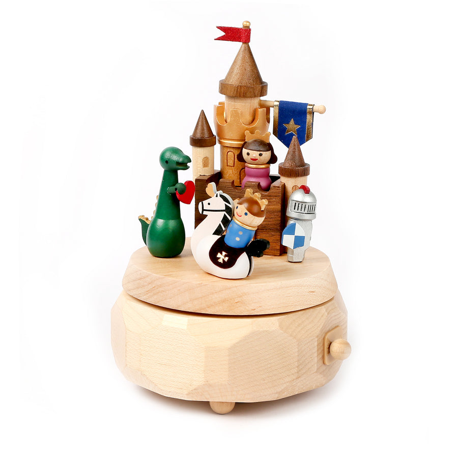 Wooden Music Box Adventure Castle